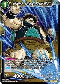 Shugesh, Feelings Bequeathed (BT18-103) [Dawn of the Z-Legends] - POKÉ JEUX