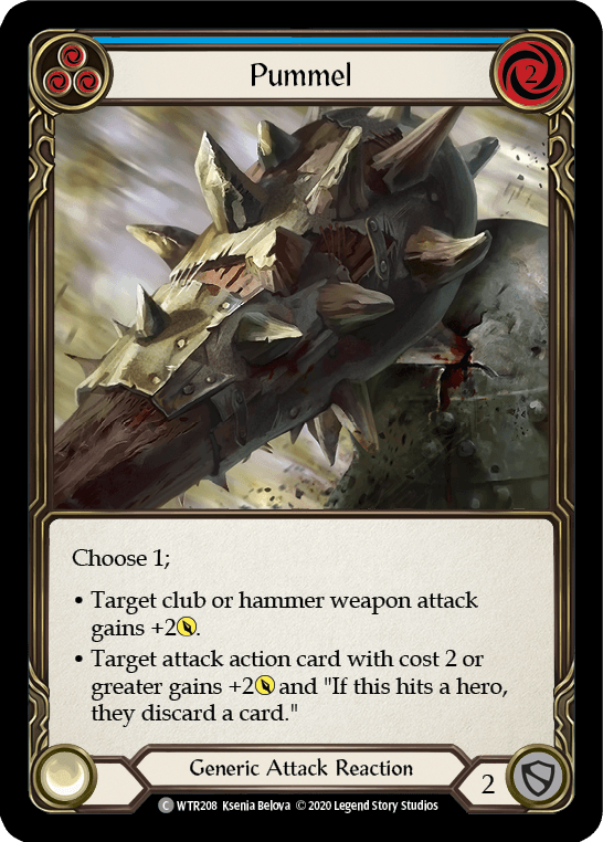 Pummel (Blue) [U-WTR208] (Welcome to Rathe Unlimited) Unlimited Rainbow Foil - POKÉ JEUX