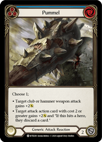 Pummel (Blue) [U-WTR208] (Welcome to Rathe Unlimited) Unlimited Rainbow Foil - POKÉ JEUX