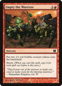 Empty the Warrens [Modern Masters]