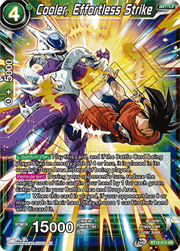 Cooler, Effortless Strike (BT13-073) [Supreme Rivalry] - POKÉ JEUX
