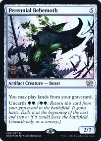 Perennial Behemoth [The Brothers' War Prerelease Promos]