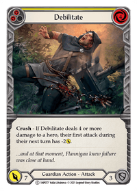 Debilitate (Yellow) [1HP077] (History Pack 1) - POKÉ JEUX