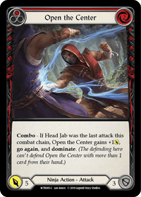 Open the Center (Red) [WTR095-C] (Welcome to Rathe) Alpha Print Normal - POKÉ JEUX