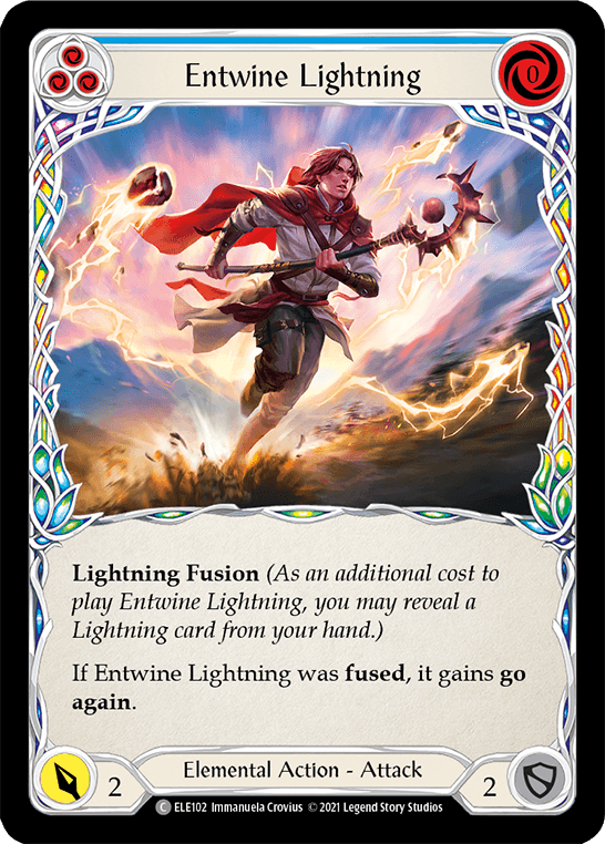 Entwine Lightning (Blue) [ELE102] (Tales of Aria) 1st Edition Normal - POKÉ JEUX