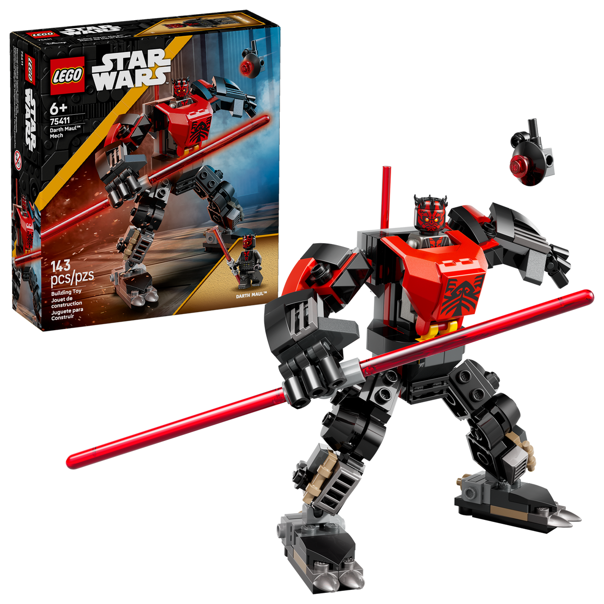 LEGO 75411 - STAR WARS - Darth Maul™ Mech