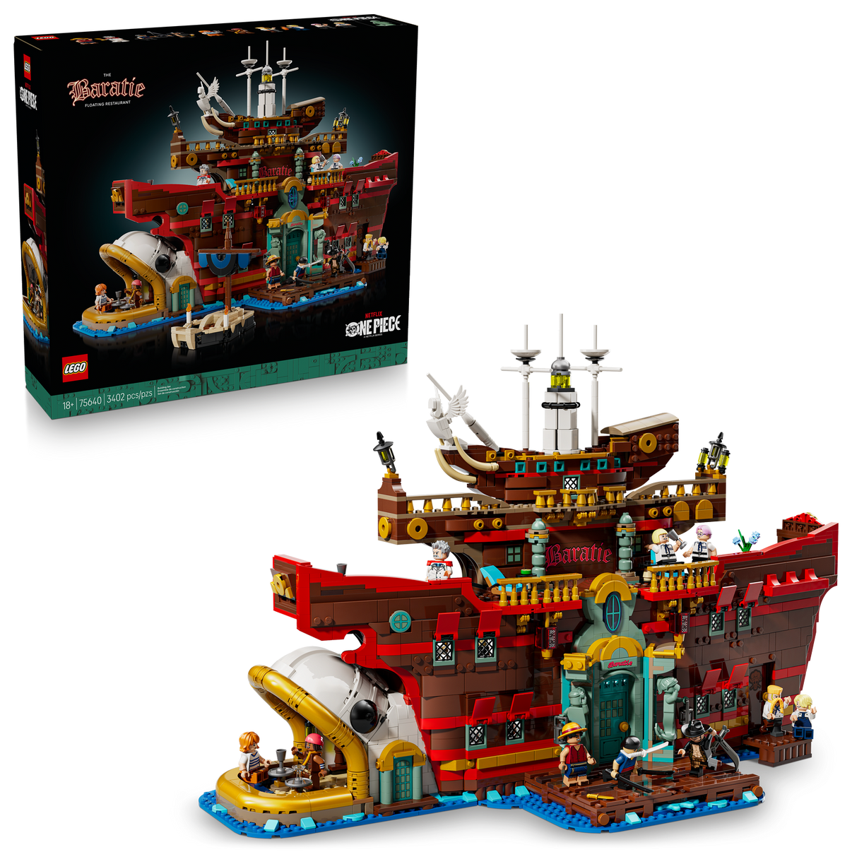 LEGO 75640 - ONE PIECE - The Baratie Floating Restaurant