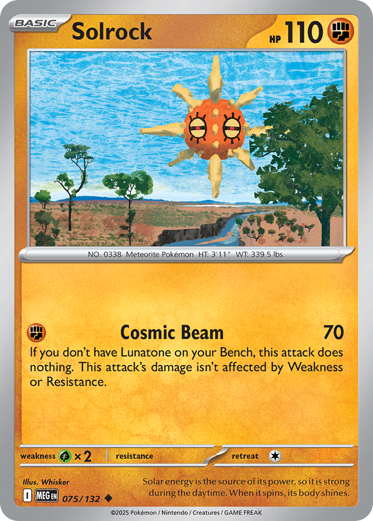 Solrock (75/132) - Prize Pack Series Cards Holofoil