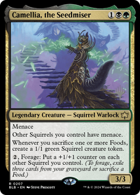 Camellia, the Seedmiser (Promo Pack) [Bloomburrow Promos]