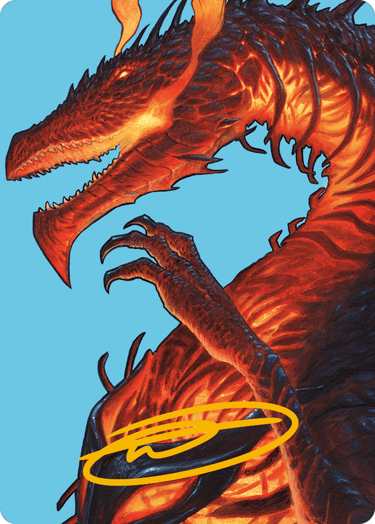 Herigast, Erupting Nullkite Art Card (Gold-Stamped Signature) [Modern Horizons 3 Art Series] - POKÉ JEUX