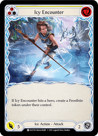 Icy Encounter (Yellow) [ELE158] (Tales of Aria) 1st Edition Normal - POKÉ JEUX