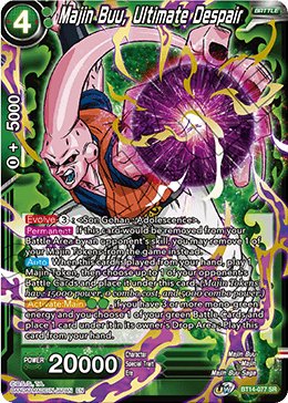 Majin Buu, Ultimate Despair (BT14-077) [Cross Spirits] - POKÉ JEUX