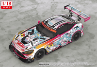 (Rerelease) 1/18th Scale Good Smile Hatsune Miku AMG 2021 SUPER GT 100th Race Commemorative Ver. (Pre-Order)