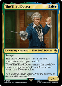 The Third Doctor (Surge Foil) [Doctor Who]