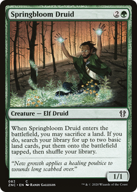 Springbloom Druid [Zendikar Rising Commander]