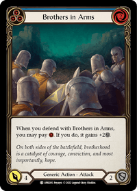 Brothers in Arms (Blue) [UPR205] (Uprising) - POKÉ JEUX