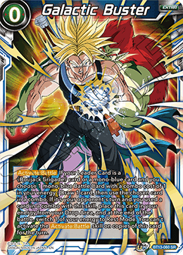 Galactic Buster (BT13-060) [Supreme Rivalry] - POKÉ JEUX