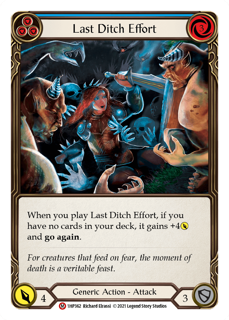 Last Ditch Effort [1HP362] (History Pack 1) - POKÉ JEUX