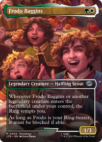 Frodo Baggins (Borderless Alternate Art) [The Lord of the Rings: Tales of Middle-Earth]