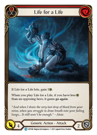 Life for a Life (Red) [1HP368] (History Pack 1) - POKÉ JEUX