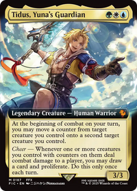 Tidus, Yuna's Guardian (FIC-187) - Commander: FINAL FANTASY: (Extended Art)
