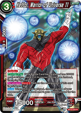 Kettol, Warrior of Universe 11 (BT14-025) [Cross Spirits] - POKÉ JEUX