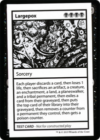 Largepox (2021 Edition) [Mystery Booster Playtest Cards]