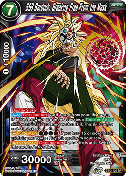 SS3 Bardock, Breaking Free From the Mask (BT13-125) [Supreme Rivalry] - POKÉ JEUX