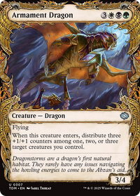 Armament Dragon (Showcase) (TDM-307) - Tarkir: Dragonstorm Foil