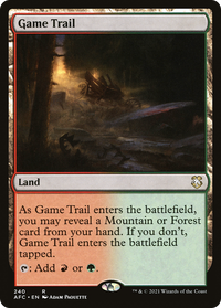 Game Trail [Dungeons & Dragons: Adventures in the Forgotten Realms Commander]