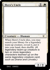 Hero's Uncle [Unknown Event]