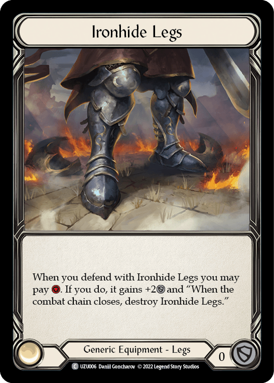 Ironhide Legs [UZU006] (Outsiders Uzuri Blitz Deck) - POKÉ JEUX