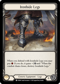 Ironhide Legs [UZU006] (Outsiders Uzuri Blitz Deck) - POKÉ JEUX
