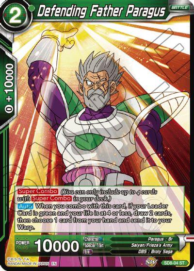Defending Father Paragus (Reprint) (SD8-04) [Battle Evolution Booster] - POKÉ JEUX