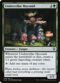 Undercellar Myconid [Commander Legends: Battle for Baldur's Gate]