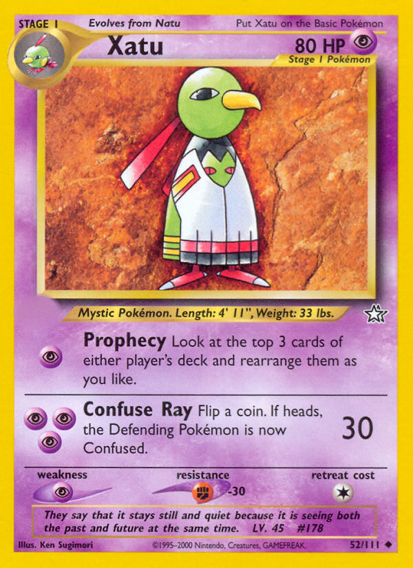 Xatu (52/111)  - Neo Genesis Unlimited