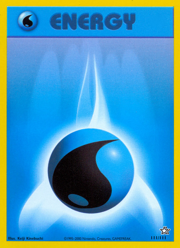 Water Energy (111/111)  - Neo Genesis Unlimited