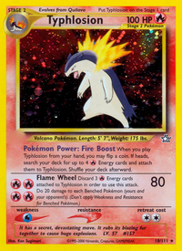 Typhlosion (18/111)  - Neo Genesis