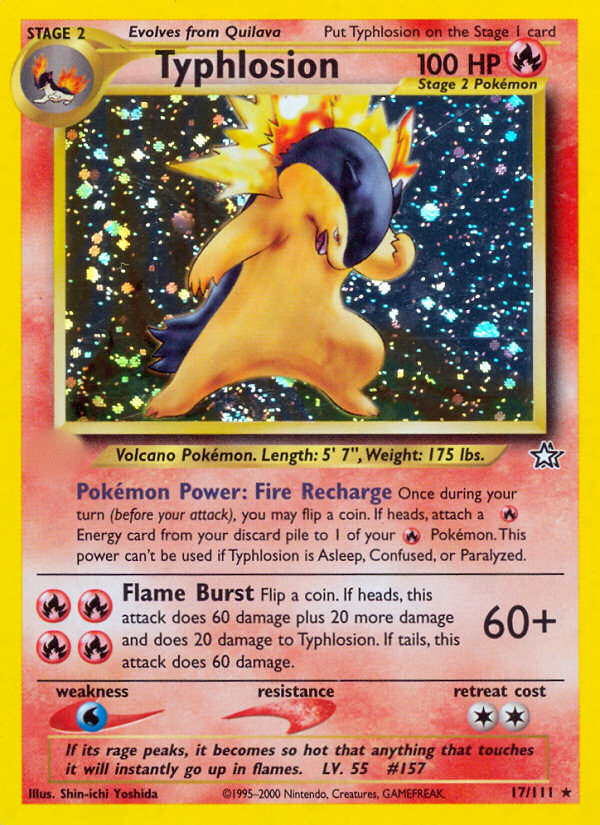 Typhlosion (17/111)  - Neo Genesis