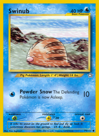 Swinub (79/111)  - Neo Genesis Unlimited