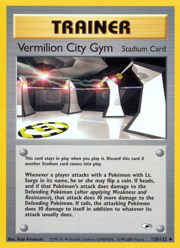 Vermilion City Gym (120/132)  - Gym Heroes Unlimited
