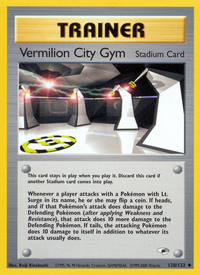 Vermilion City Gym (120/132)  - Gym Heroes Unlimited