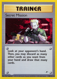 Secret Mission (118/132)  - Gym Heroes Unlimited