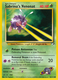 Sabrina's Venonat (96/132)  - Gym Heroes Unlimited