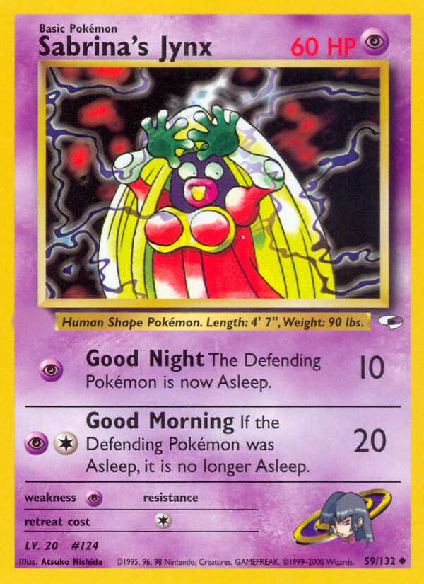 Sabrina's Jynx (59/132)  - Gym Heroes Unlimited