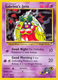 Sabrina's Jynx (59/132)  - Gym Heroes Unlimited