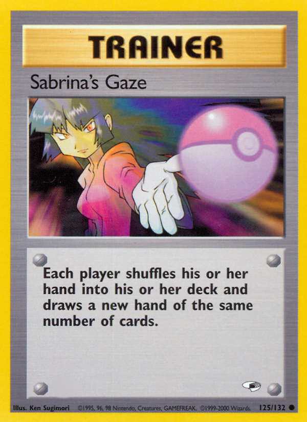 Sabrina's Gaze (125/132)  - Gym Heroes Unlimited