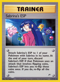 Sabrina's ESP (117/132)  - Gym Heroes Unlimited