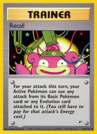 Recall (116/132)  - Gym Heroes Unlimited