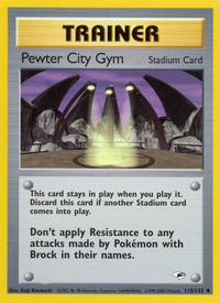 Pewter City Gym (115/132)  - Gym Heroes Unlimited